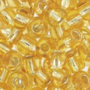 Miyuki Seed beads 8/0 3 - Topaz Silverline|raw }}