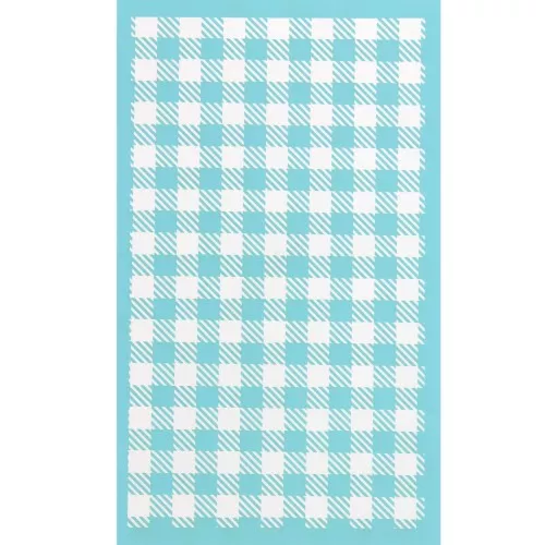 80x140mm Silk Screen for polymer clay - Vichy pattern x1