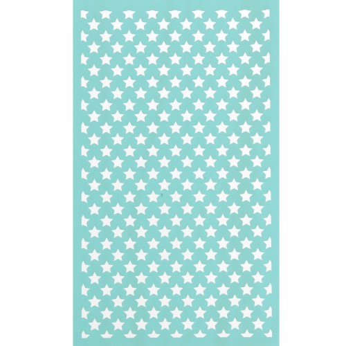 80x140mm Silk Screen for polymer clay - Star pattern x1