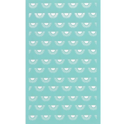 80x140mm Silk Screen for polymer clay - Sunset pattern x1
