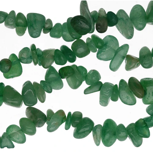 Aventurine 8 - 11 mm Chip beads x80cm