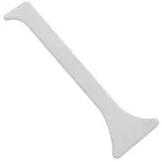 60x19mm 925 Sterling Silver Ring to shape and personalize x1