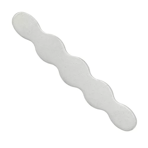 33.5x6mm 925 Sterling Silver base to shape and personalize x1