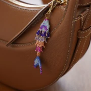 Miyuki Delica 11/0 DB1537 - Opaque Light Sky Blue Ceylon x8g