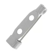 19mm 304 stainless steel brooch supports x100