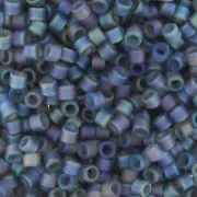 Miyuki Delica 11/0 DB0863 - Mat Transparent Gray AB x8g