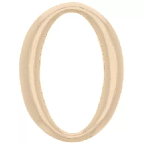 20x15mm Hollow Oval Link Spacer - Gold Tone x1