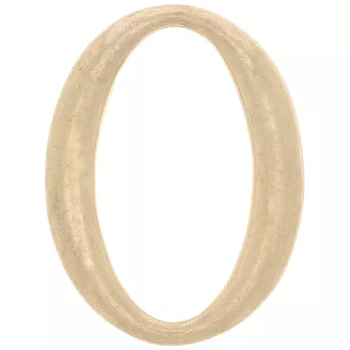 20x15mm Hollow Oval Link Spacer - Vintage gold x1