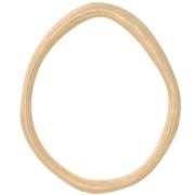 47x39mm Oval irregular pendant - Vintage gold x1|raw }}