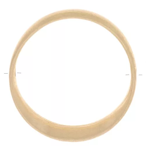41mm Hollow Design Circle Pendant - Vintage gold x1