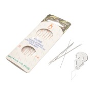 Set of Pony embroidery needles size 10 52mm x6