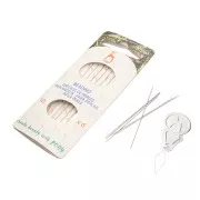Set of Pony embroidery needles size 10 52mm x6