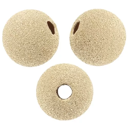 Diamond Ball 8 mm - Gold filled x1