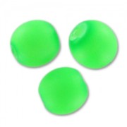 Round beads 4mm Neon Green Mat x50|raw }}