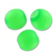 Round beads 4mm Neon Green Mat x50