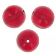 Round beads 8mm Siam  x20