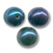 Round beads 8mm Blue Iris x20