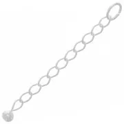Extension chain ball 50mm 925 Silver x1