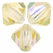 6mm Preciosa Bicones - Rondelle Bead - Jonquil AB x12