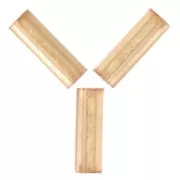 6x1.9mm Straight tubes - Fine Gold-plated x10