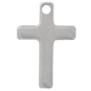 16x11mm 304L stainless steel Cross charms x4|raw }}