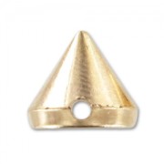 CCB Cones 8mm Gold tone x6|raw }}