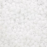 Toho 11/0 TO11R41 seed beads - Opaque White x8g|raw }}