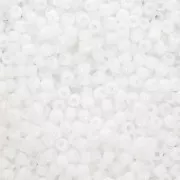 Toho 11/0 TO11R41 seed beads - Opaque White x8g