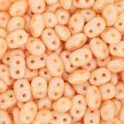 2.5x5mm SuperDuo - Powdery Pastel Orange x10g