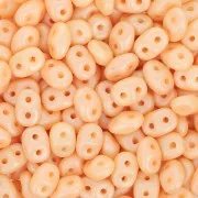 2.5x5mm SuperDuo - Powdery Pastel Orange x10g