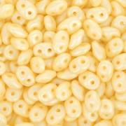 2.5x5mm SuperDuo - Powdery Pastel Yellow x10g