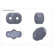 2.5x5mm SuperDuo - Powdery Pastel Yellow x10g