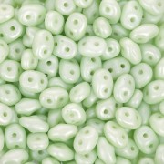 2.5x5mm SuperDuo - Powdery Pastel Lime x10g|raw }}