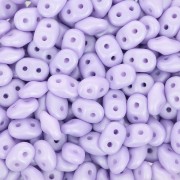 2.5x5mm SuperDuo - Powdery Pastel Purple x10g