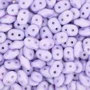 2.5x5mm SuperDuo - Powdery Pastel Purple x10g