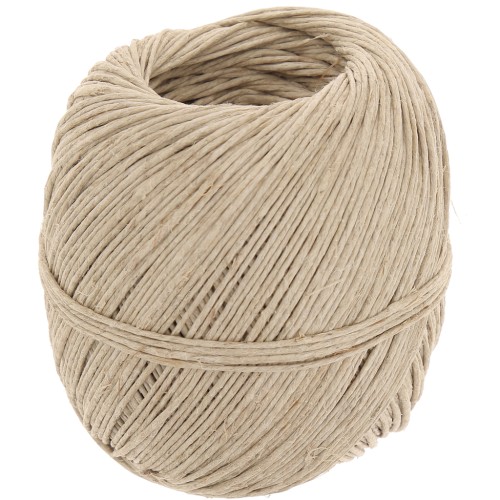 1mm Spool of hemp yarn - Natural x120m