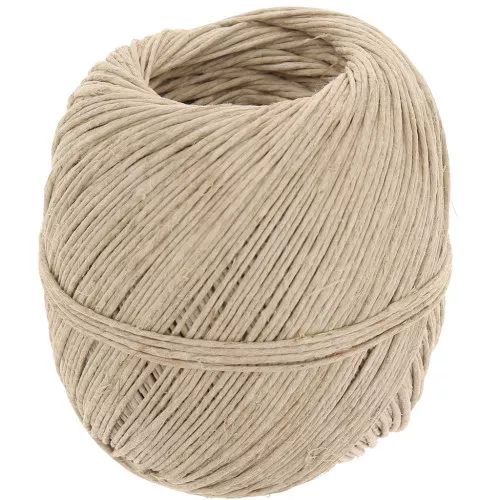 1mm Spool of hemp yarn - Natural x120m