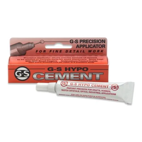 Strong jewel glue with precision applicator G-S HYPO Cement 9ml