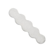 23.5x6mm 925 Sterling Silver base to shape and personalize x1