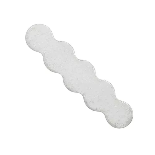 23.5x6mm 925 Sterling Silver base to shape and personalize x1