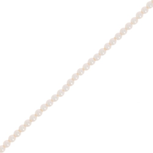 2mm Aurora 5810 Pearls - Crystal Creamrose Pearl x41cm