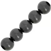 2mm Aurora 5810 Pearls - Crystal Black Pearl x20