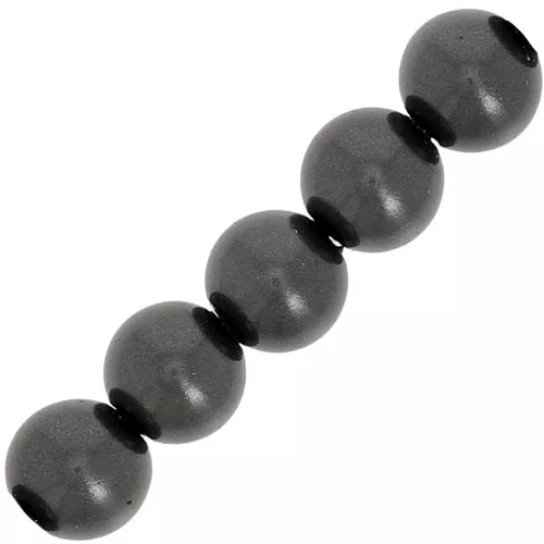 2mm Aurora 5810 Pearls - Crystal Black Pearl x20