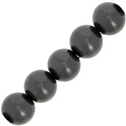 3mm Aurora 5810 Pearls - Crystal Black Pearl x20