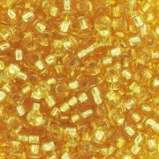 Miyuki Seed beads 11/0 4 - Silver Lined Dark Gold x8g