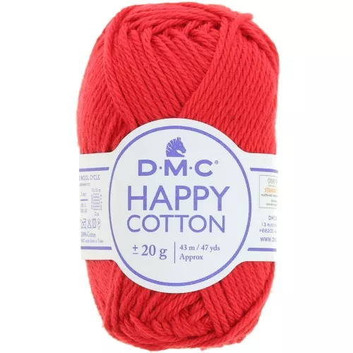 Happy Cotton DMC - amigurumi special - Red (n°789) x43m