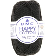 Happy Cotton DMC - amigurumi special - Black (n°775) x43m