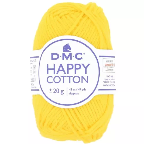 Happy Cotton DMC - amigurumi special - Sunshine Yellow (n°788) x43m