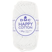 Happy Cotton DMC - amigurumi special - White (n°762) x43m