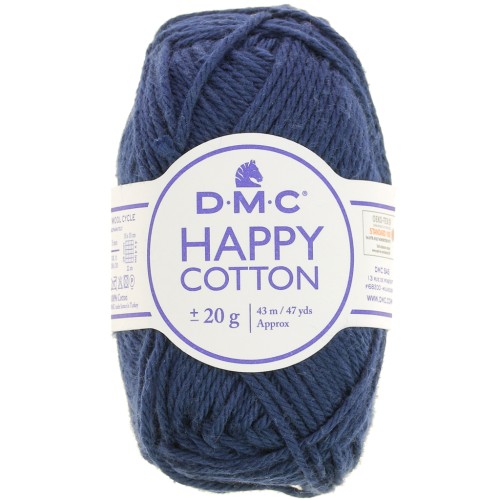 Happy Cotton DMC - amigurumi special - Navy blue (n°758) x43m